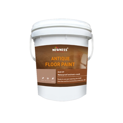 Waterdichte anti-slip acryl polyurethaan epoxy vloerverf voor beton