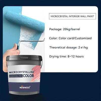 Interieurmuurdecoratie Acryl polymer textuur Verfkleuren voor huis Graffito verf
