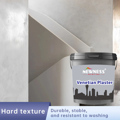 Gepersonaliseerde kleuren Zero Voc Water gebaseerde Marmorino Venetiaanse gips High Glossy Coating