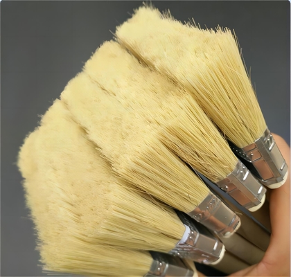 Professionele houten handvaten voor het maken van olieverfschermen