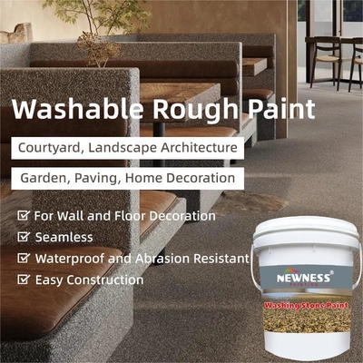 Bouwcoating Buitenhuis Muurverf met granieten verf Ruwe textuur effect