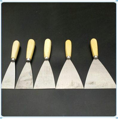 Professionele vervaardiging Houten handvat mes Putty Scraper mes met 0,7 mm bladdikte