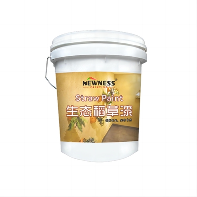 Bouw Innencoatings Werknemers Brush aanbrengen voor aanpassing Kleuren Muurkunst Verf