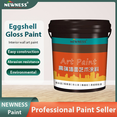 Inwendige latexcoating Huisverf Emulsie Wandcoating Acryllak Gratis monster