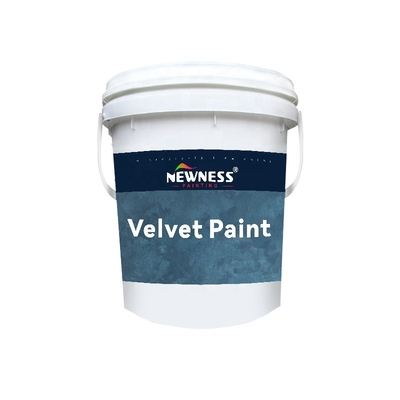 Waterdicht fluweel kunstmatige textuur binnenmuurverf met staat vloeistofcoating