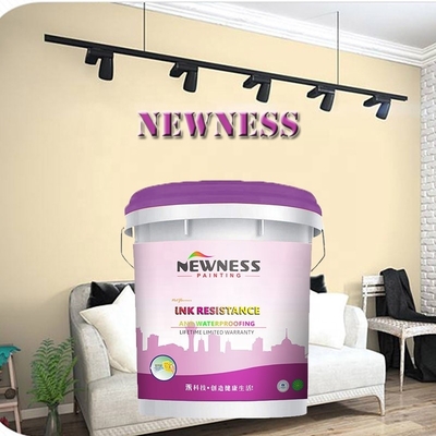 Acrylische hoogglanzige huiskleuren Inwendige wandverfcoating voor woonmuren