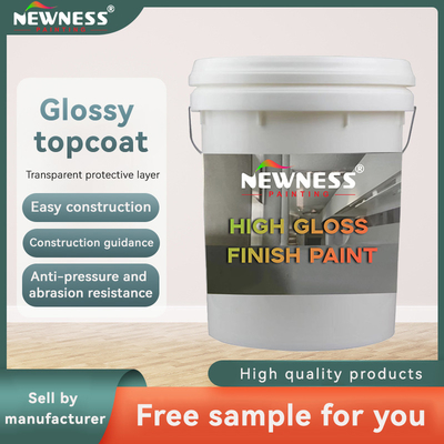 Hoofdgrondstof Acrylische enkelcomponent op water gebaseerde binnenmuurverf Wit kleur
