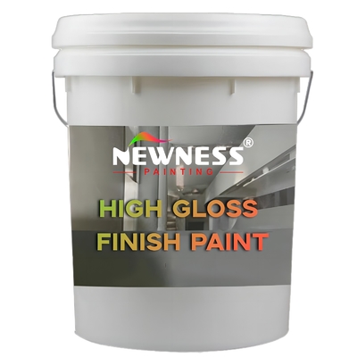 Hoofdgrondstof Acrylische enkelcomponent op water gebaseerde binnenmuurverf Wit kleur