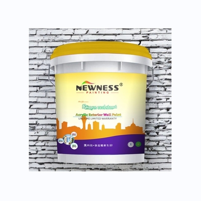 Acrylische latexverf voor buiten gemakkelijk toe te passen decoratieve wandbekleding voor buitenruimtes
