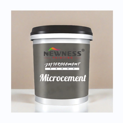 Franse VOC-verordeningen A Certificaat Polymer Waterdicht Muurverf Dubbelcomponenten Microcementcoating