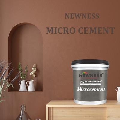 Hoge hardheid Micro-cement Wand- en vloerverf 2-3 mm Dikte Liquid State Coating