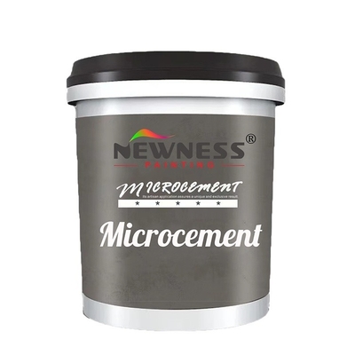Hoge hardheid Micro-cement Wand- en vloerverf 2-3 mm Dikte Liquid State Coating