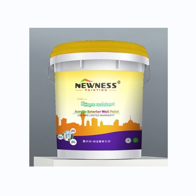 Externe latexcoating beste Aziatische wasbare afwerking acryl waterdicht zijde textuur verf