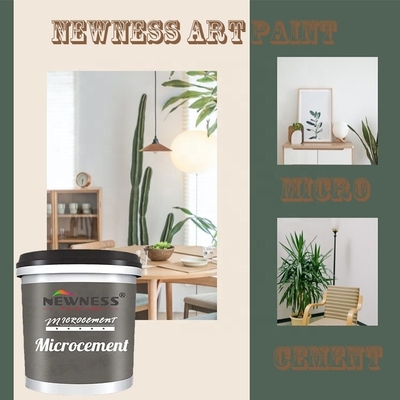 2024 Hoge hardheid 2-3 mm Dikte Volume 20 kg/BUCKET Micro cement Muur- en vloerverf