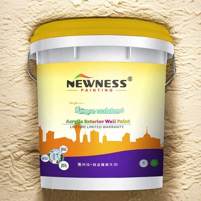 Vloeibare coating Buitenhuis Muurverf Kleuren Glamour coating