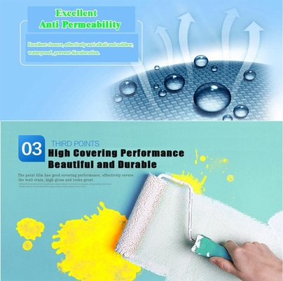 Uitstekende vlekbestendigheid Elastisch plat gecoate buitenwand Latex verfcoating
