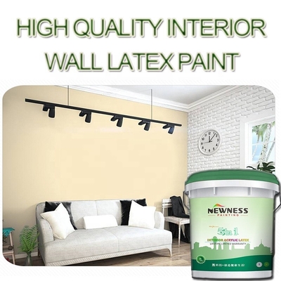 Witte emulsie acryl latex wandverf voor slaapkamer/woonkamer Netto formaldehyde Voordeel