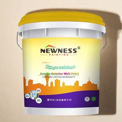 Geavanceerde formule Pure Acrylic Latex Verf voor binnen- en buitenmuren Gratis monster