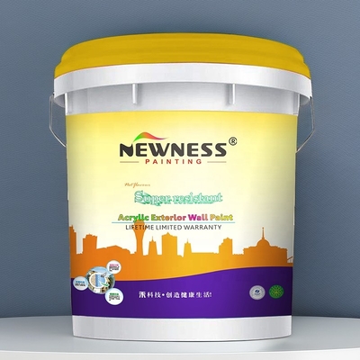 Geavanceerde formule Pure Acrylic Latex Verf voor binnen- en buitenmuren Gratis monster