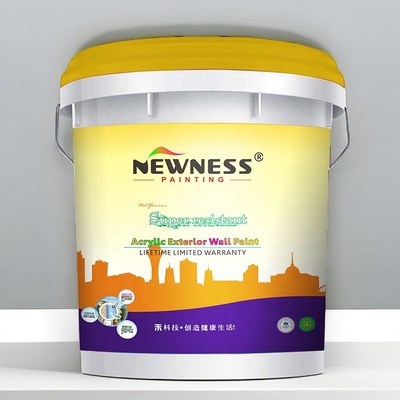 Geavanceerde formule Pure Acrylic Latex Verf voor binnen- en buitenmuren Gratis monster