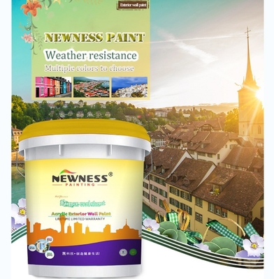 Geavanceerde formule Pure Acrylic Latex Verf voor binnen- en buitenmuren Gratis monster