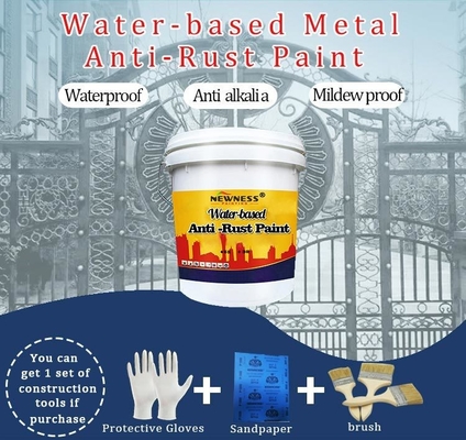 Industriële anti-corrosieve acrylverf voor scheepsdek en metalen oppervlakken op industriële oppervlakken