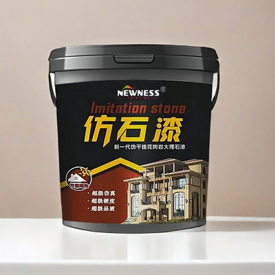 Artikel Acrylische vloeibare marmeren spray granite effect stenen verf met warmte-isolatie