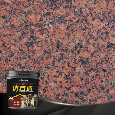 Groensteen met een brandwerend antifouling- en scheurbestendige coatingverf