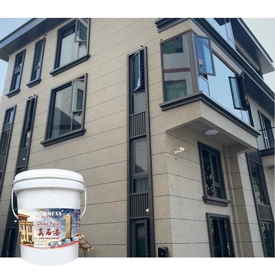 Spray applicatie methode Acrylverf voor buitenmuurteksturen Verf droog in 2 uur