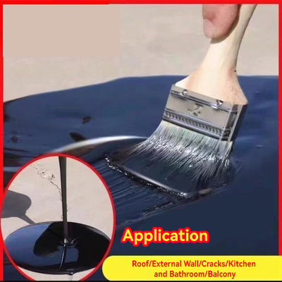 Flexible rubber spray coating zon- en waterdicht voor daken van polyurethaan