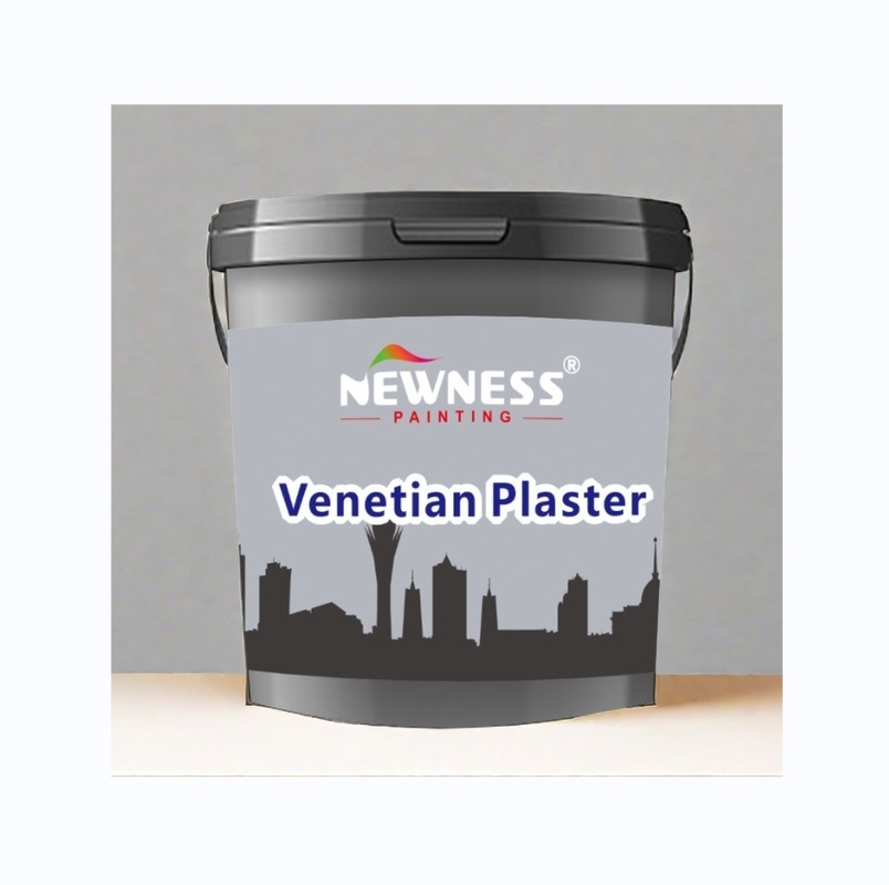 Gepersonaliseerde kleuren Zero Voc Water gebaseerde Marmorino Venetiaanse gips High Glossy Coating