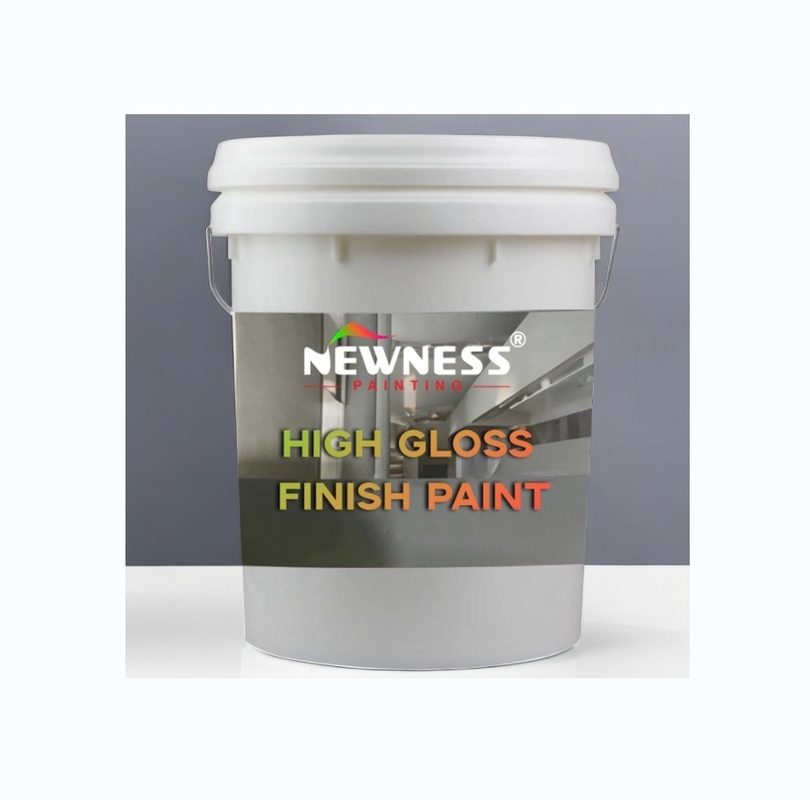 Hoofdgrondstof Acrylische enkelcomponent op water gebaseerde binnenmuurverf Wit kleur