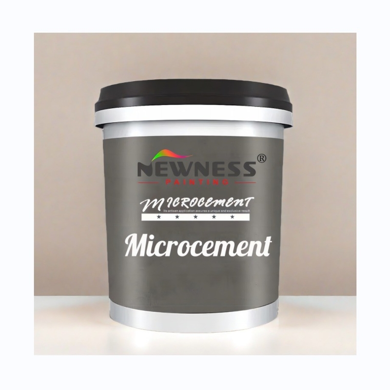 Hoge hardheid Micro-cement Wand- en vloerverf 2-3 mm Dikte Liquid State Coating