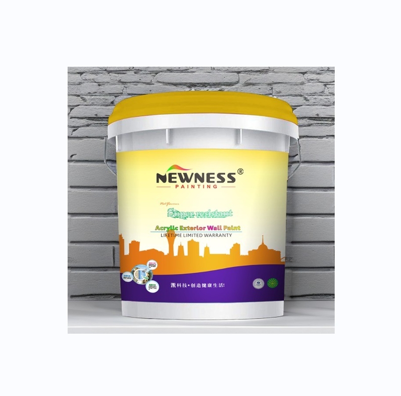 Vloeibare coating Buitenhuis Muurverf Kleuren Glamour coating